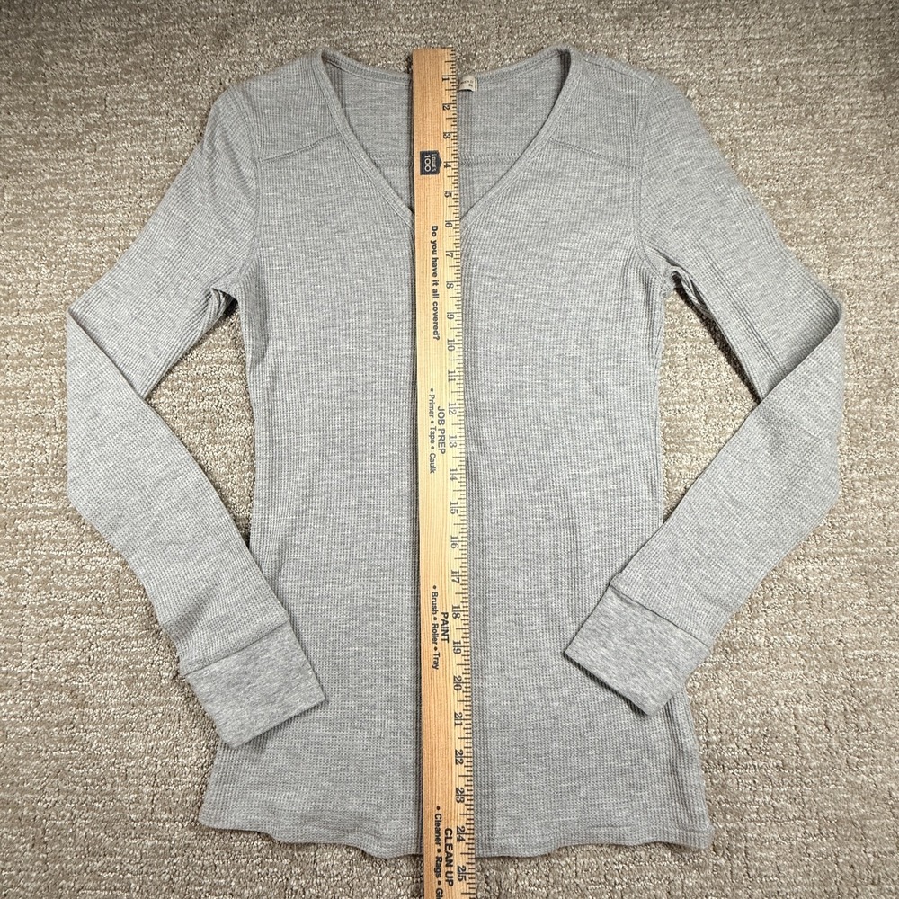 Active Basic Waffle Knit Henley Tops Women Small Lot 3 Long Sleeve Thermal Shirt - Picture 14 of 14